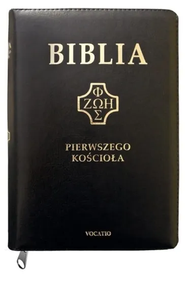 Biblia pierwszego Ko�cio�a z paginat. suwak czarna