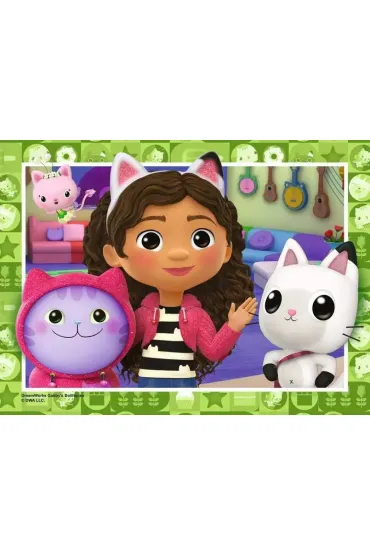 Puzzle dla dzieci 4w1 - Koci Domek Gabi (12+16+20+24 el.) Ravensburger