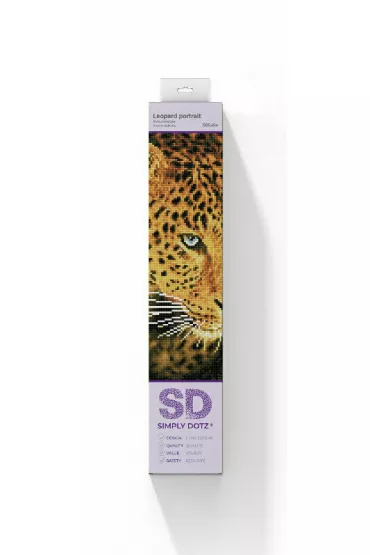 Dante Haft diamentowy - Adults Leopard Portrait 30x40cm