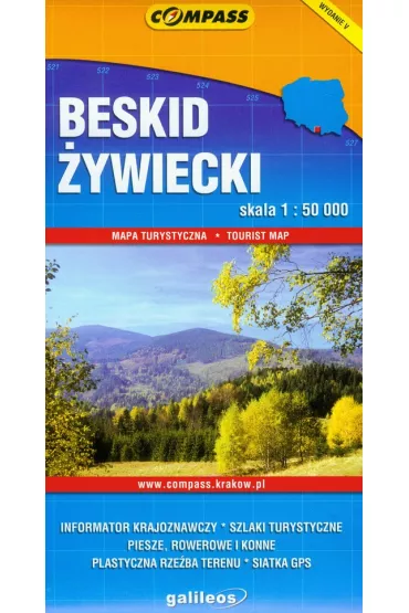 Beskid �ywiecki mapa turystyczna