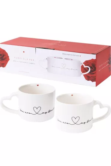 Be-Happy Gifts Zestaw kubk�w dla par - You Are My Heart
