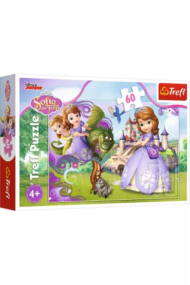 Puzzle 60 el. Przygody ksi�niczki Zosi Trefl