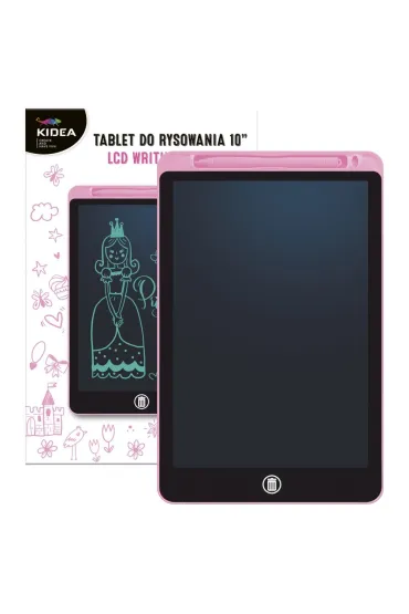 Kidea Tablet do rysowania 10C r�owy Derform