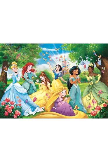 Puzzle 60 el. Maxi SuperColor. Princess Clementoni