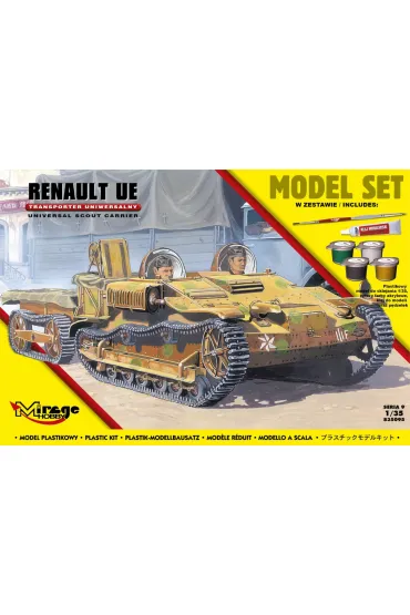 Zestaw modelarski - Tankietka Renault UE Mirage Hobby