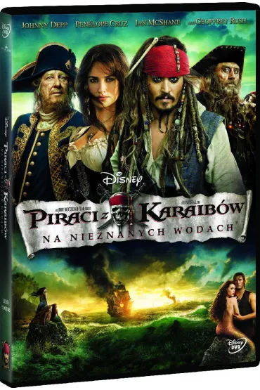 Piraci z Karaib�w: Na nieznanych wodach (DVD) - Ian McShane