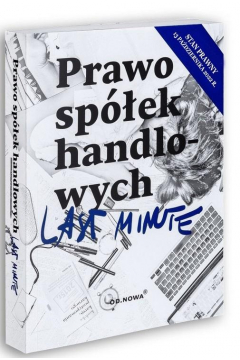 Last Minute. Kodeks spółek handlowych 2022