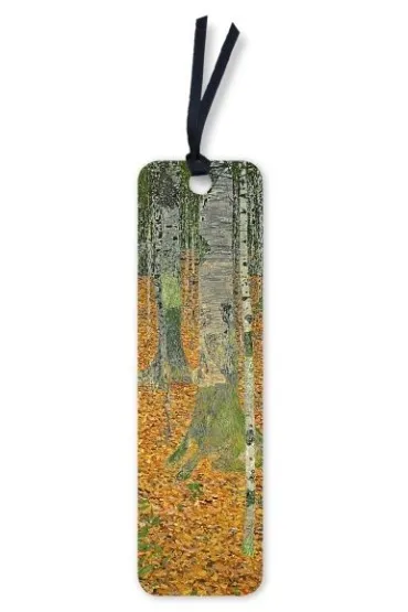 Flame Tree Zak�adka do ksi��ki Brzozowy Las Gustav Klimt