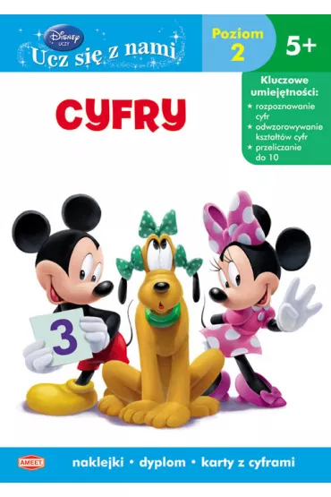Disney. Ucz si� z nami. Cyfry Poziom 2