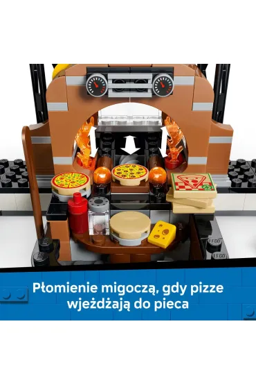 LEGO City Dostawa pizzy z pojazdami 60496