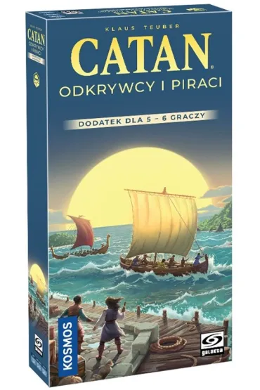 Catan: Odkrywcy i Piraci 5/6 graczy Galakta