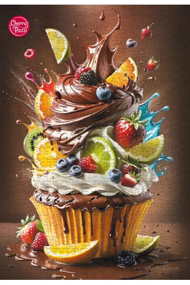 Puzzle 500 el. Crazy Cake CherryPazzi