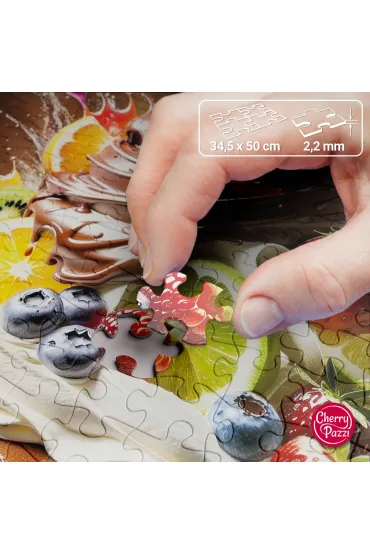 Puzzle 500 el. Crazy Cake CherryPazzi