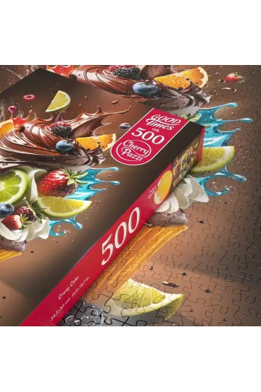 Puzzle 500 el. Crazy Cake CherryPazzi