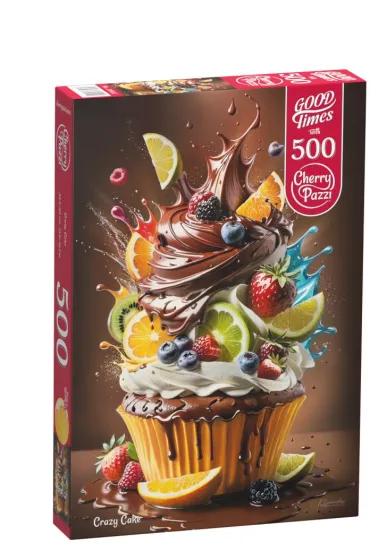 Puzzle 500 el. Crazy Cake CherryPazzi