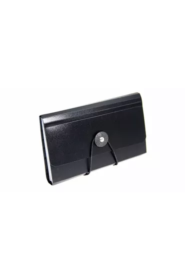 Biurfol Teczka z gumk� PP 18x12 cm, 13 przegr�dek
