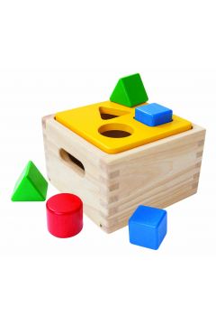 Skrzynia z figurami geometrycznymi plan toys