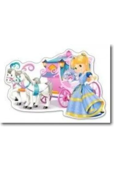 Puzzle 12 el. Ksi�niczka i kareta Castorland