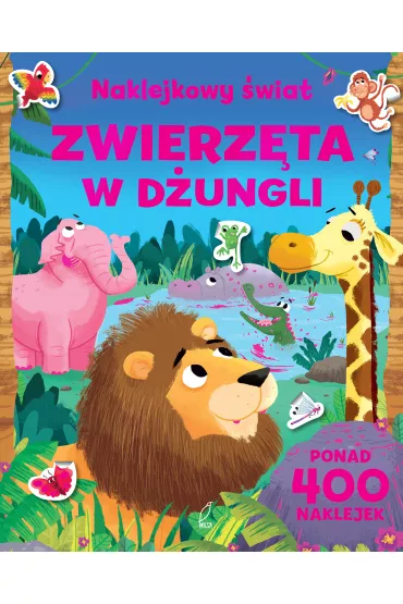 Naklejkowy �wiat. Zwierz�ta w d�ungli