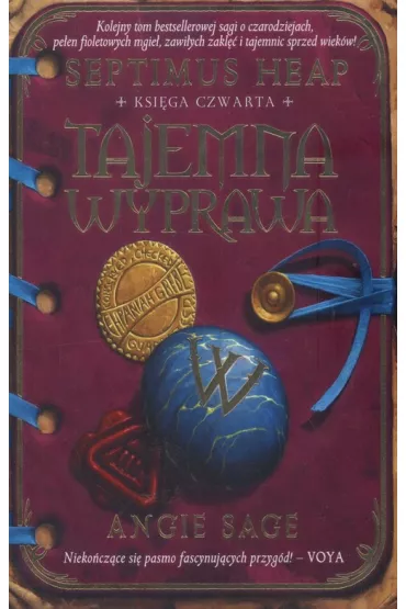 Tajemna wyprawa. Septimus Heap. Tom 4 - Sage Angie
