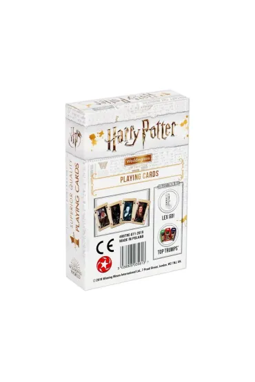 Karty do gry Waddingtons No. 1 Harry Potter White