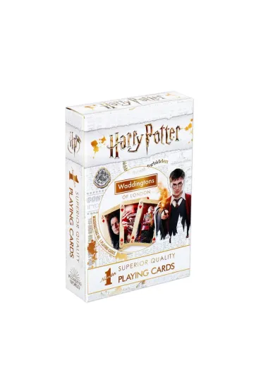 Karty do gry Waddingtons No. 1 Harry Potter White