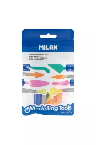 Milan Narz�dzia do modelowania: 2 uchwyty + 8 r�nych ko�c�wek