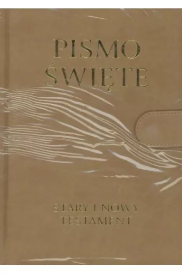 Pismo �wi�te Stary i Nowy Testament B5 - sk�ropodobna be�owa magnes