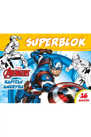Superblok. Marvel Avengers. Kapitan Ameryka