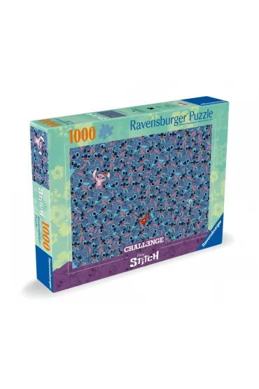 Puzzle 1000 el. Challenge. Stitch Ravensburger
