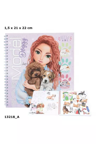 Szkicownik Doggy Top Model nowa formu�a 4w1 13218A