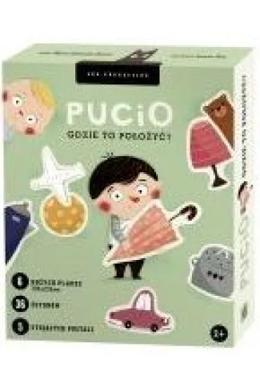 Pucio. Gdzie to po�o�y�? Nasza Ksi�garnia - Marta Galewska-Kustra