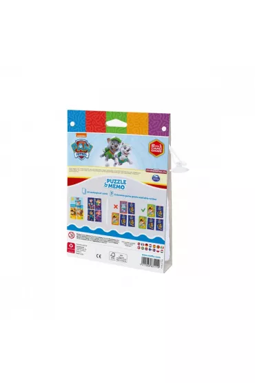 Shuffle. Aqua game Paw Patrol Cartamundi