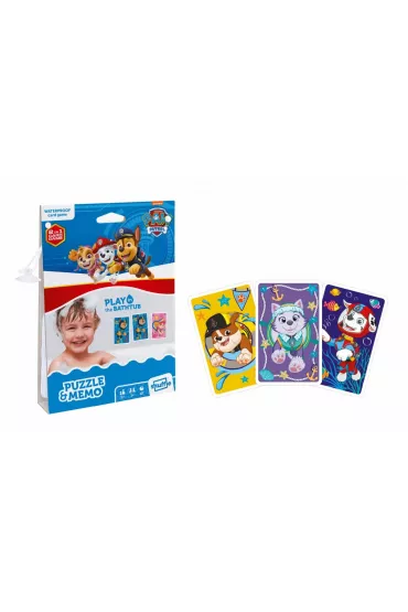 Shuffle. Aqua game Paw Patrol Cartamundi