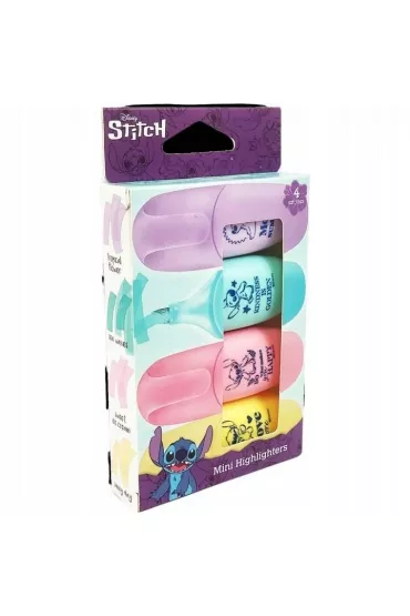 CoolPack Zakre�lacze mini Disney Fashion Stitch 4 szt.