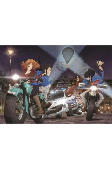 Puzzle 1000 el. Compact Lupin III Clementoni