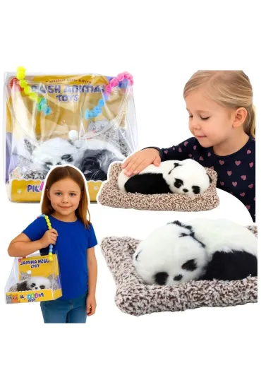 �pi�ca panda na poduszce