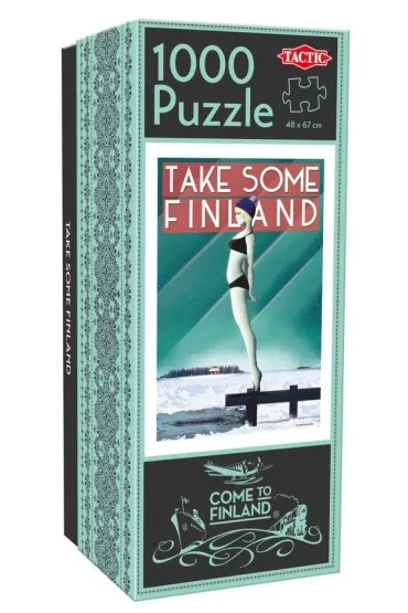 Puzzle 1000 el. Come to Finland: Take some Finland Tactic
