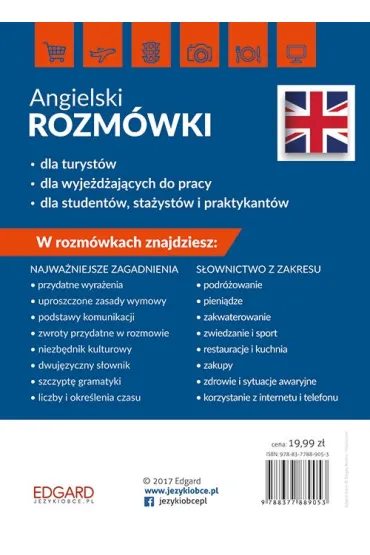 EDGARD. Angielski. Rozm�wki na ka�dy wyjazd - Marta Natalia Wr�blewska
