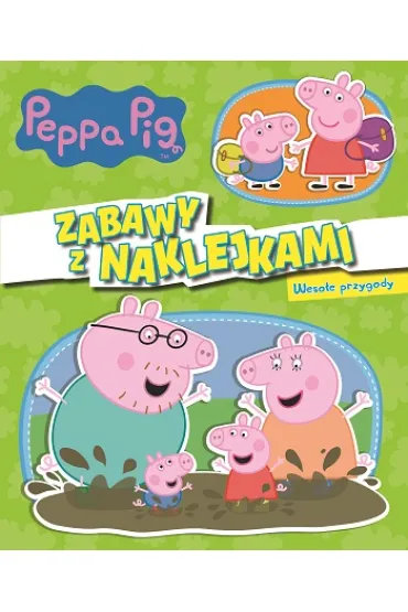 Weso�e przygody �winka Peppa zabawy z naklejkami