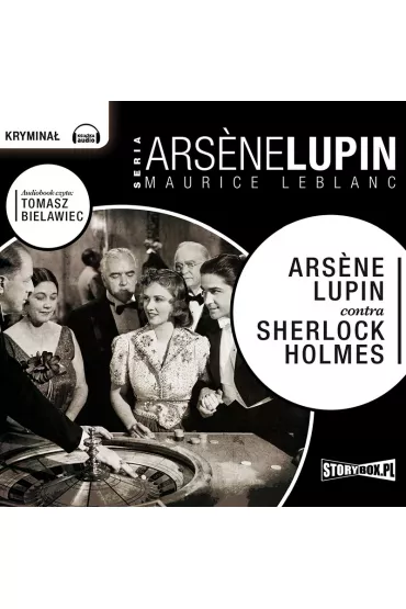 Audiobook Arsene Lupin contra Sherlock Holmes CD - Maurice Leblanc