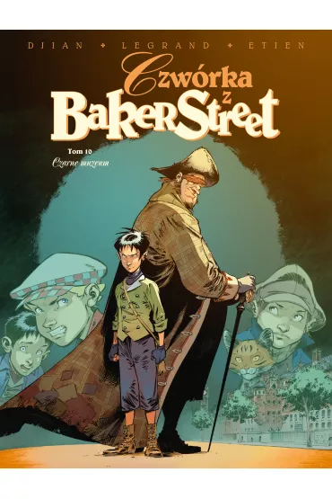 Czarne Muzeum. Czw�rka z Baker Street. Tom 10 - Jean-Blaise Djian, Olivier  Legrand