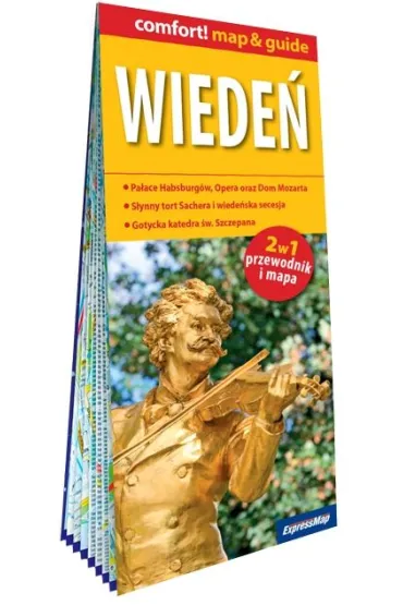 Wiede�. Laminowana mapa i przewodnik 2w1 - Ma�gorzata Nowak, Barbara  Czerwi�ska