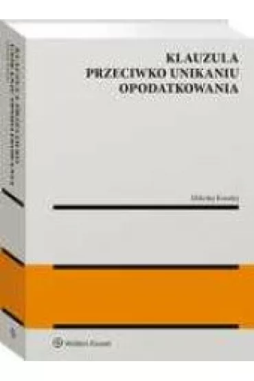 Klauzula przeciwko unikaniu opodatkowani - Miko�aj Kondej