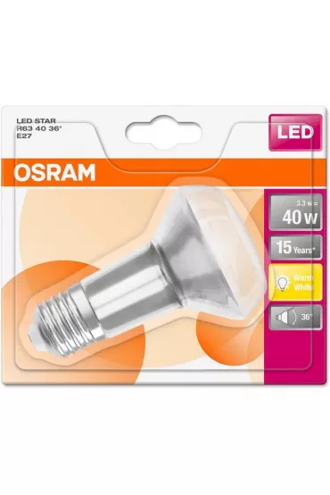 arwka Led 3.3W Reflektor Star R63 E-27 Osram