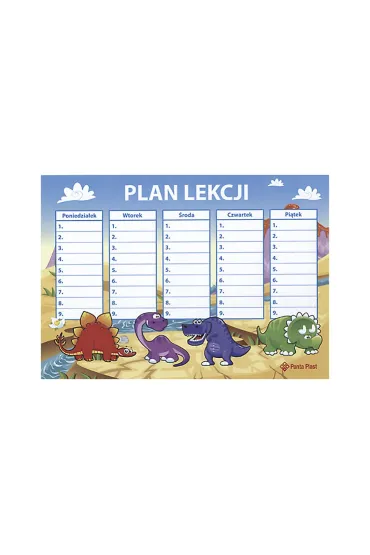 Panta Plast Elektrostatyczny plan lekcji