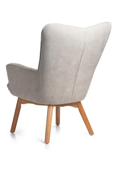 HowHomely Fotel z podn�kiem Grella Beige