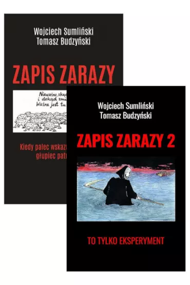 Pakiet Zapis zarazy. Tomy 1-2 - Tomasz Budzy�ski, Wojciech Sumli�ski