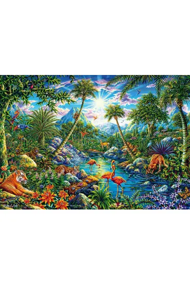Puzzle 1000 Michael Fishel Rajska wyspa Schmidt
