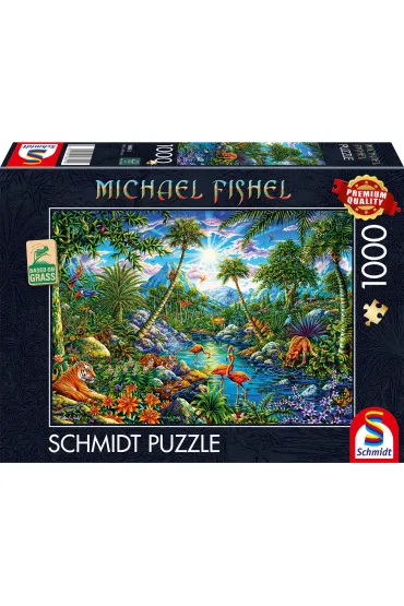 Puzzle 1000 Michael Fishel Rajska wyspa Schmidt